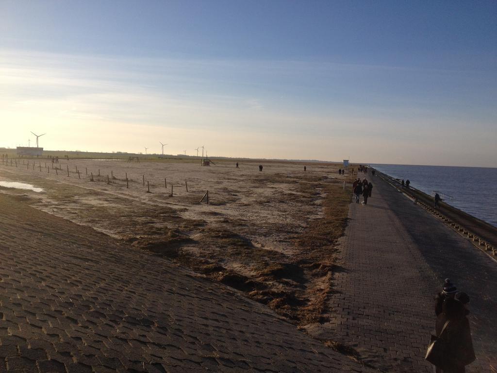 Yachthus - Direkt Am Meer Carolinensiel Esterno foto